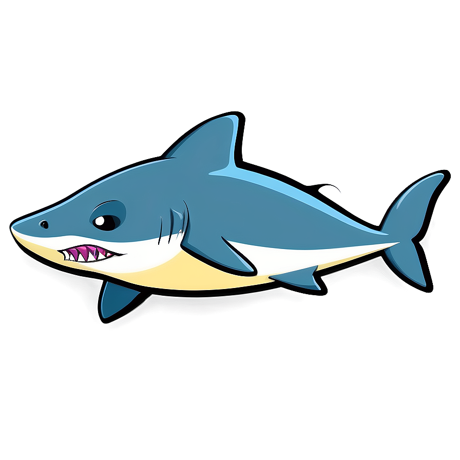 Cartoon Shark Character Png 70