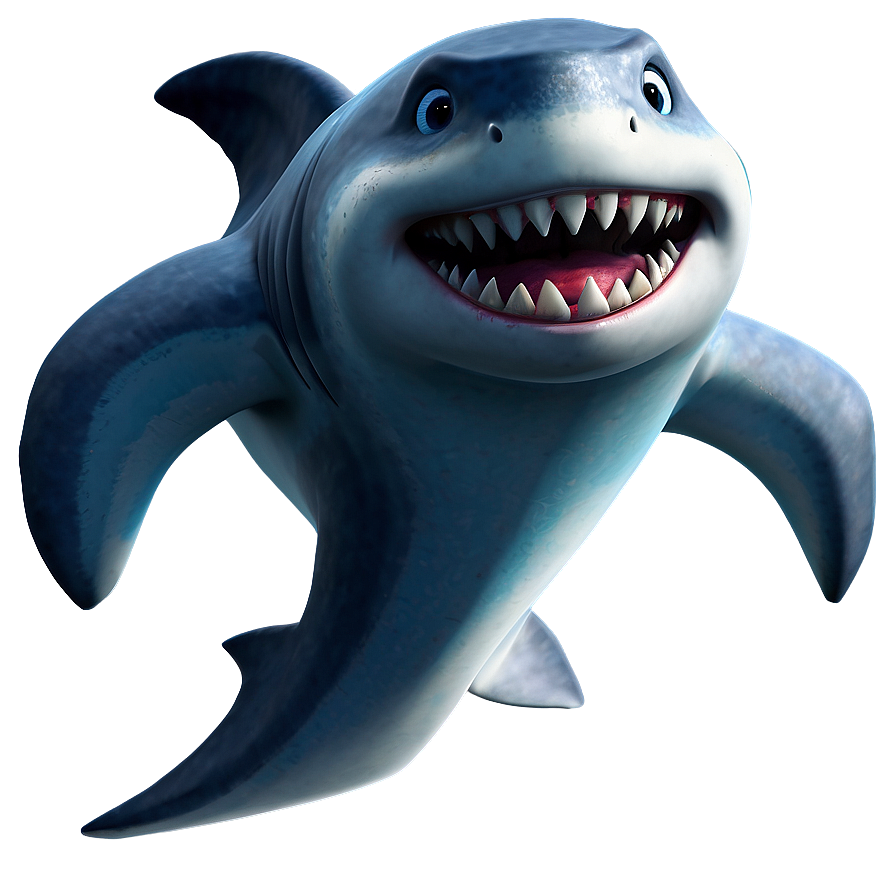 Cartoon Shark Character Png 92