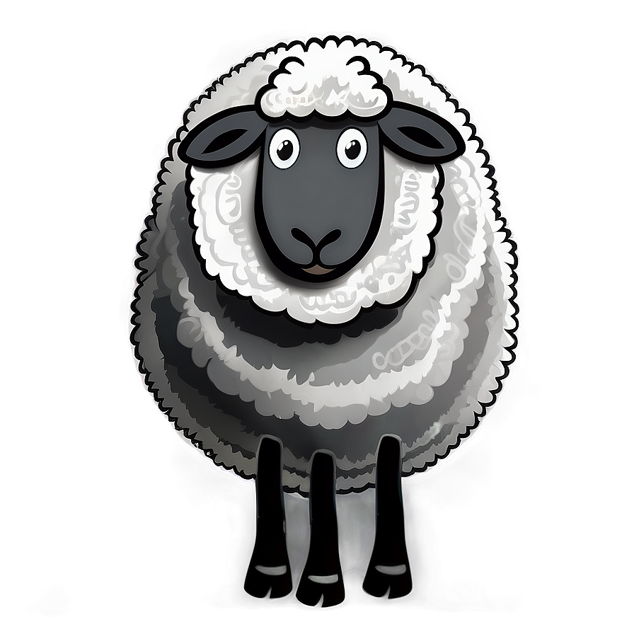 Cartoon Sheep Clipart Png 73