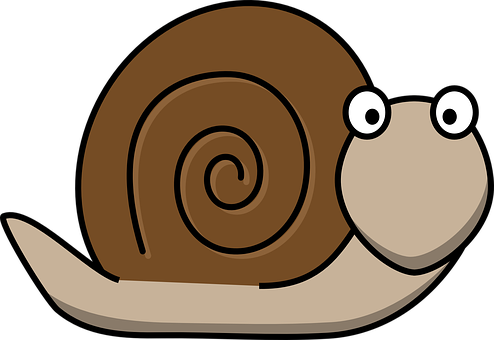 Cartoon_ Snail_ Character