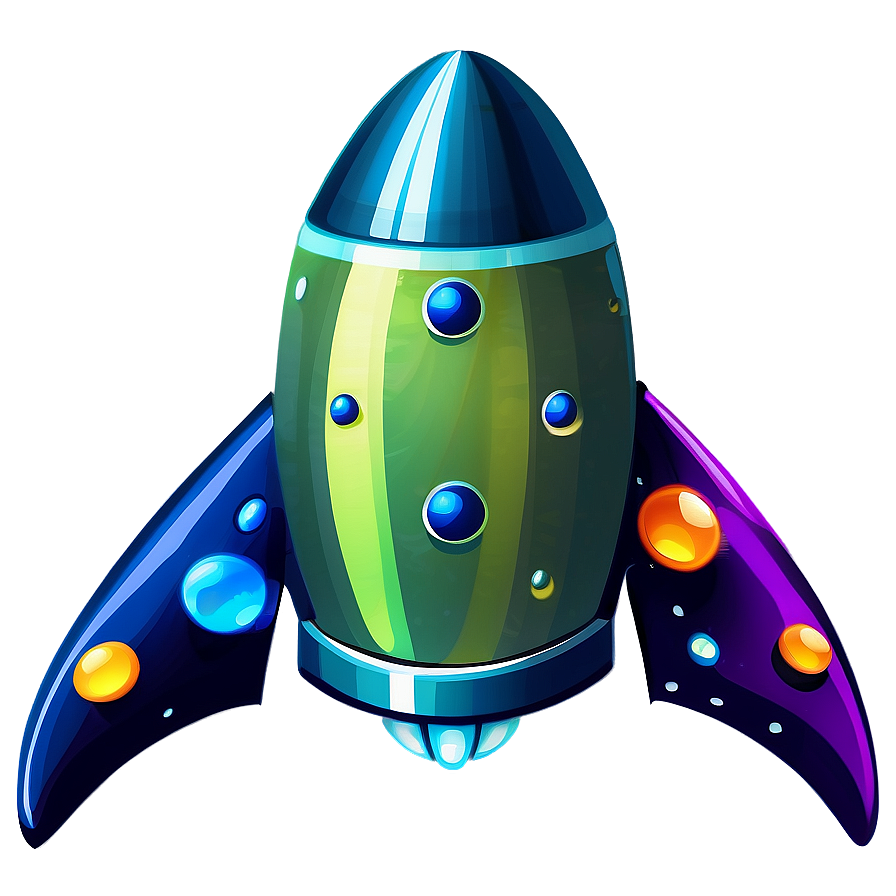 Cartoon Spaceship Design Png 05212024