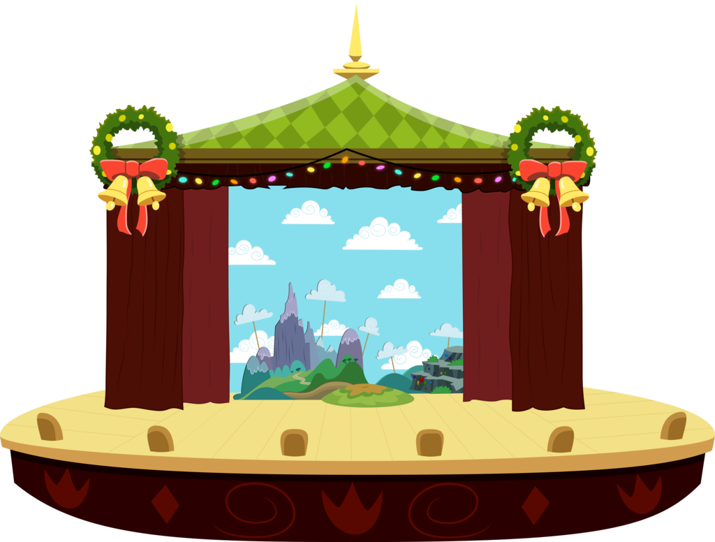 Cartoon Stage Design