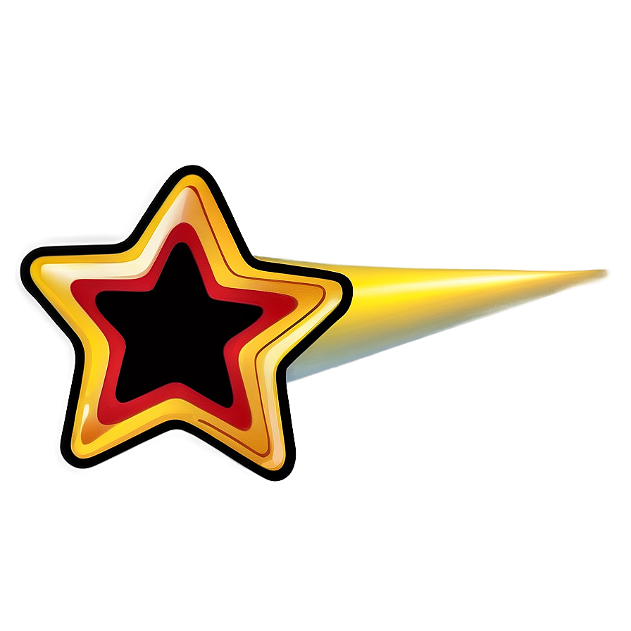 Cartoon Star Sticker Png Kft