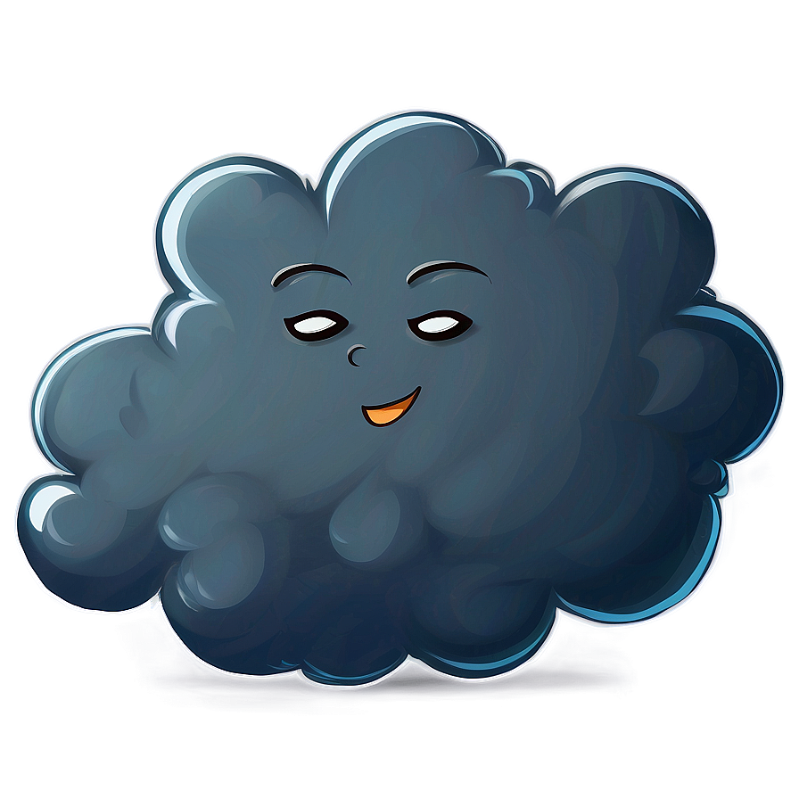 Cartoon Storm Cloud Png 99