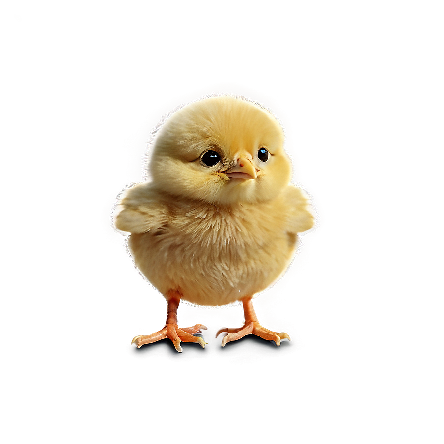 Cartoon Style Chick Png 05242024