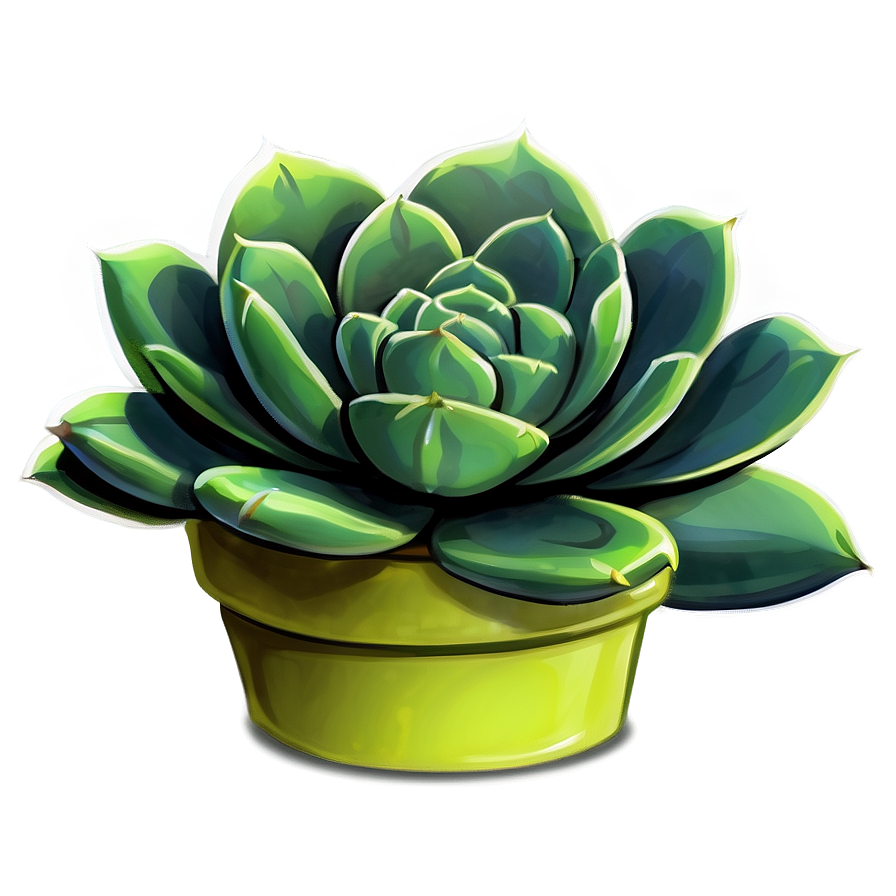 Cartoon Succulent Png Edo40