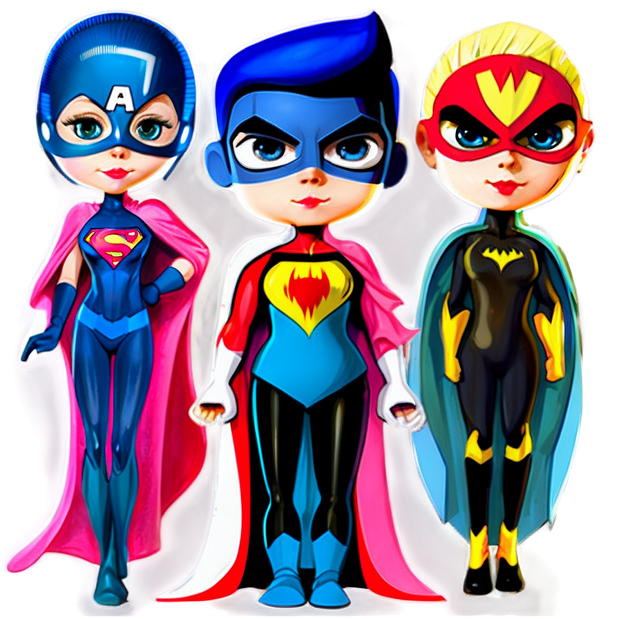 Cartoon Superheroes Png 78