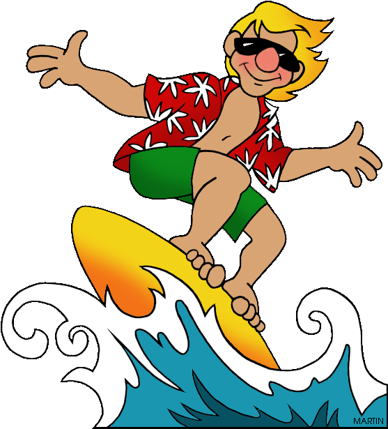 Cartoon Surfer Riding Wave.png