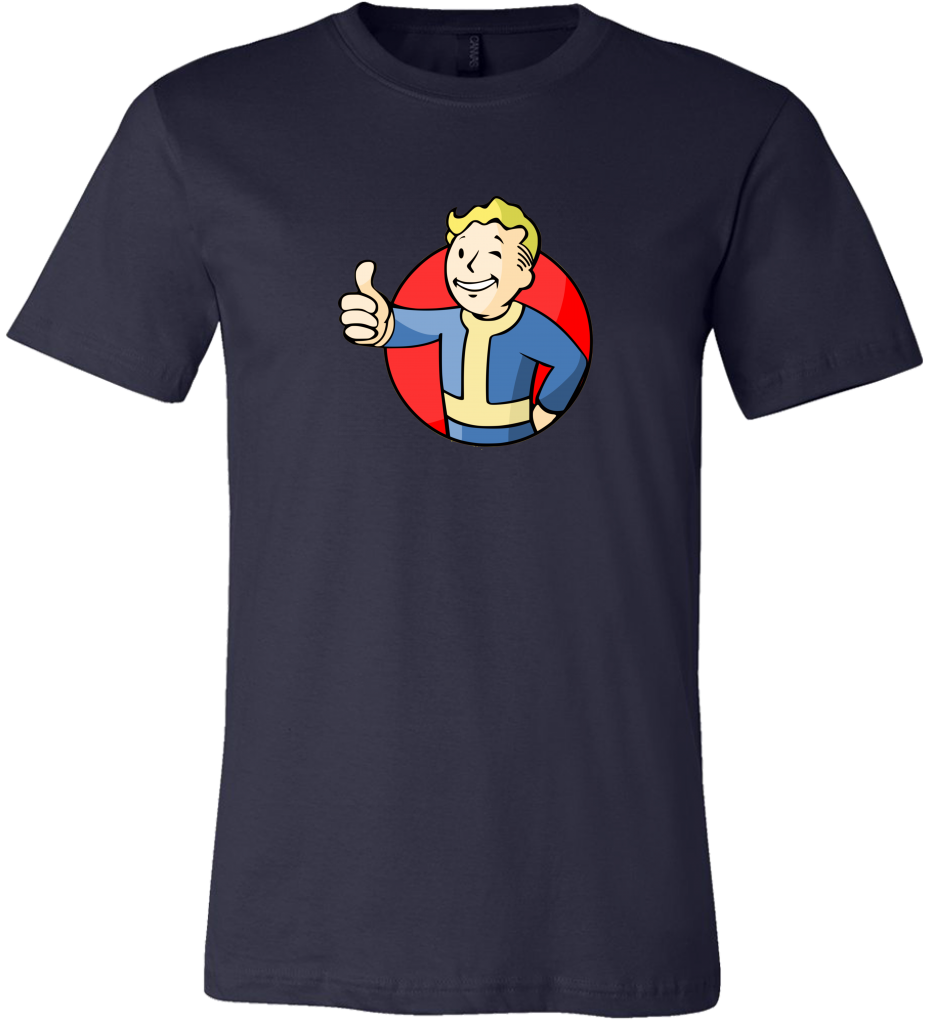 Cartoon Thumbs Up Graphic Tee