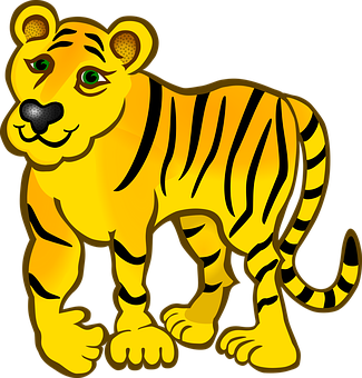 Cartoon Tiger Illustration