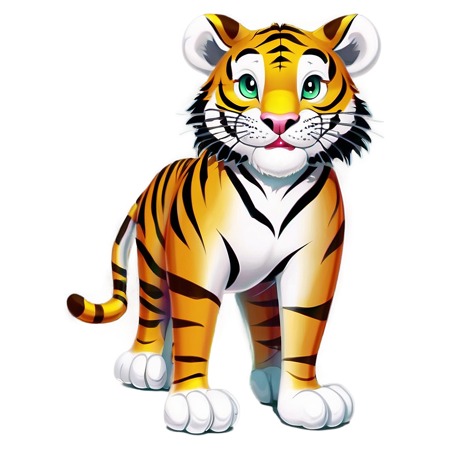 Cartoon Tiger Png Kww72