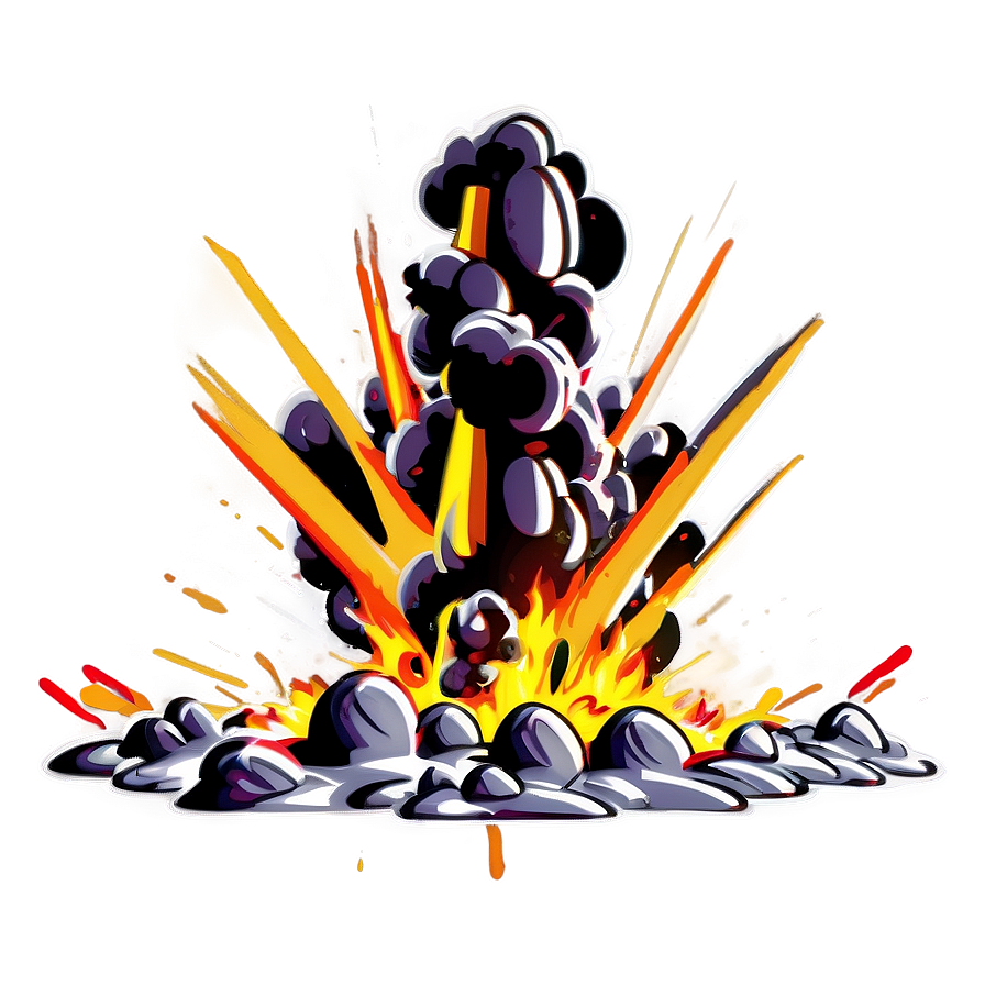 Cartoon Tnt Explosion Png Gpe