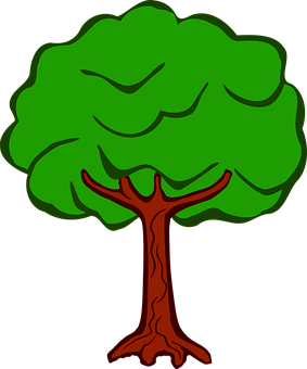 Cartoon_ Tree_ Graphic