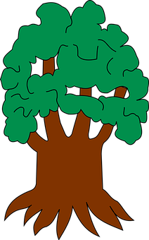 Cartoon Tree Illustration