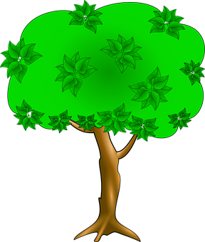 Cartoon Tree Illustration