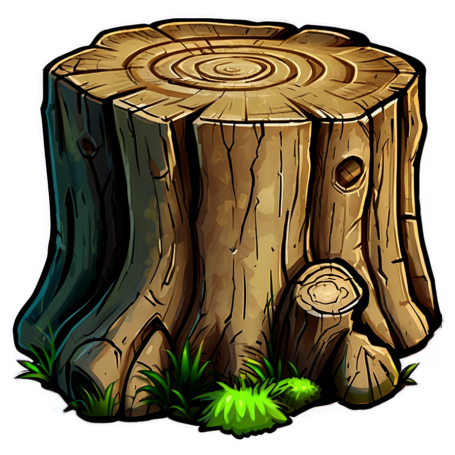 Cartoon Tree Stump Png Nos51