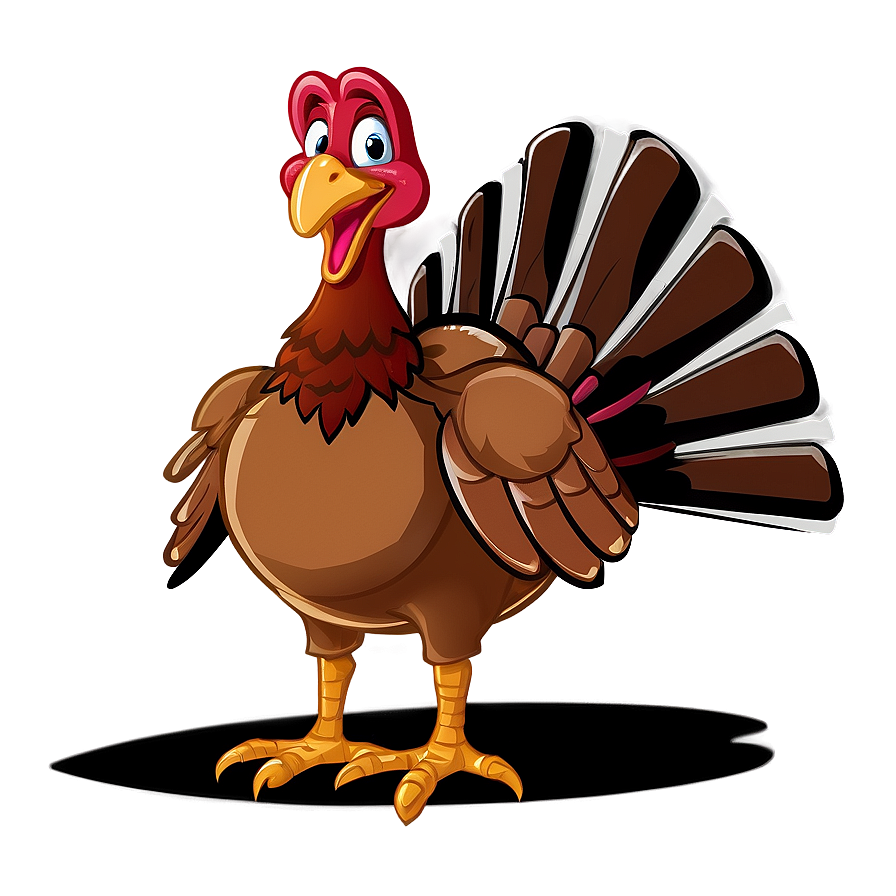 Cartoon Turkey A