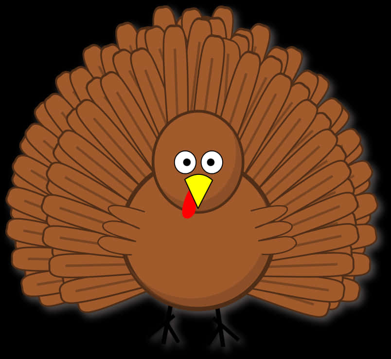 Cartoon Turkey Illustration