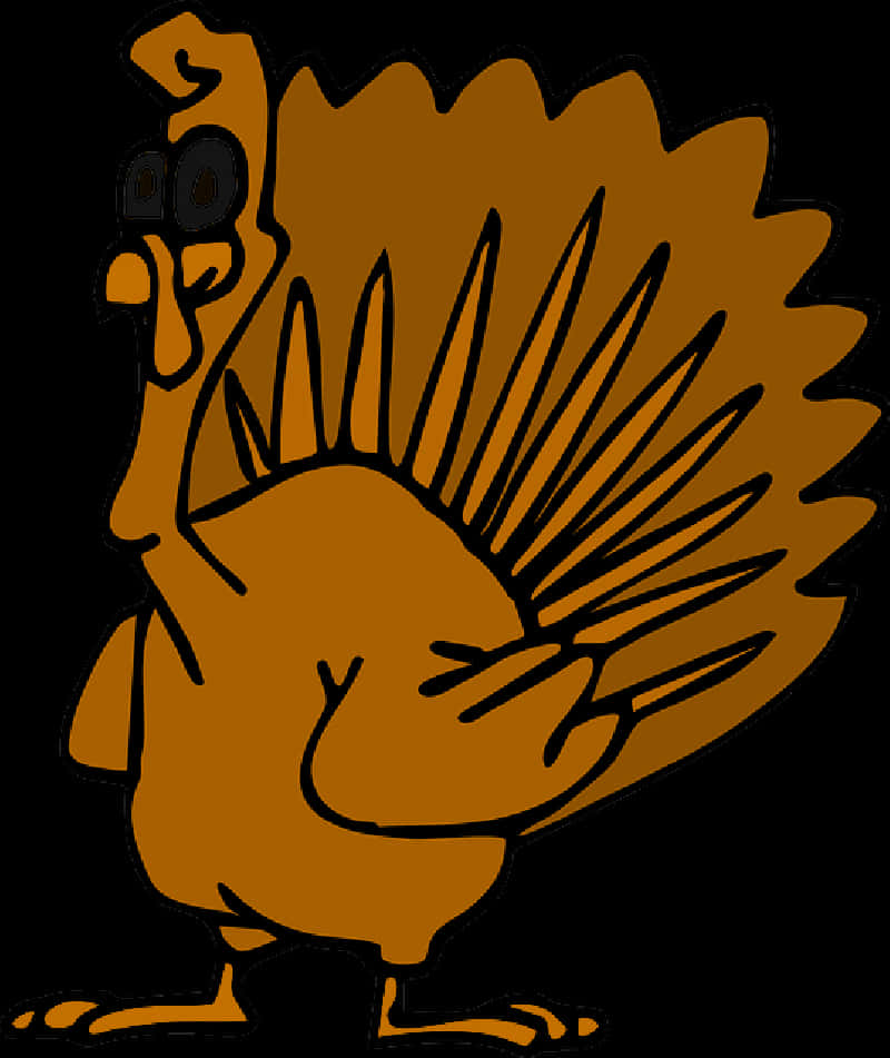 Cartoon Turkey Illustration