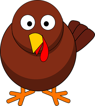 Cartoon Turkey Illustration