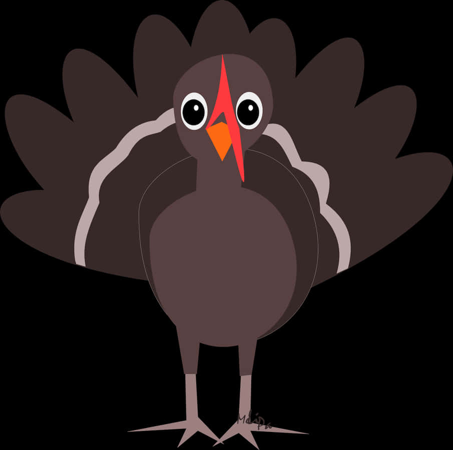 Cartoon Turkey Illustration