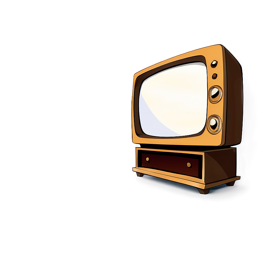 Cartoon Tv On Stand Png Ybe44