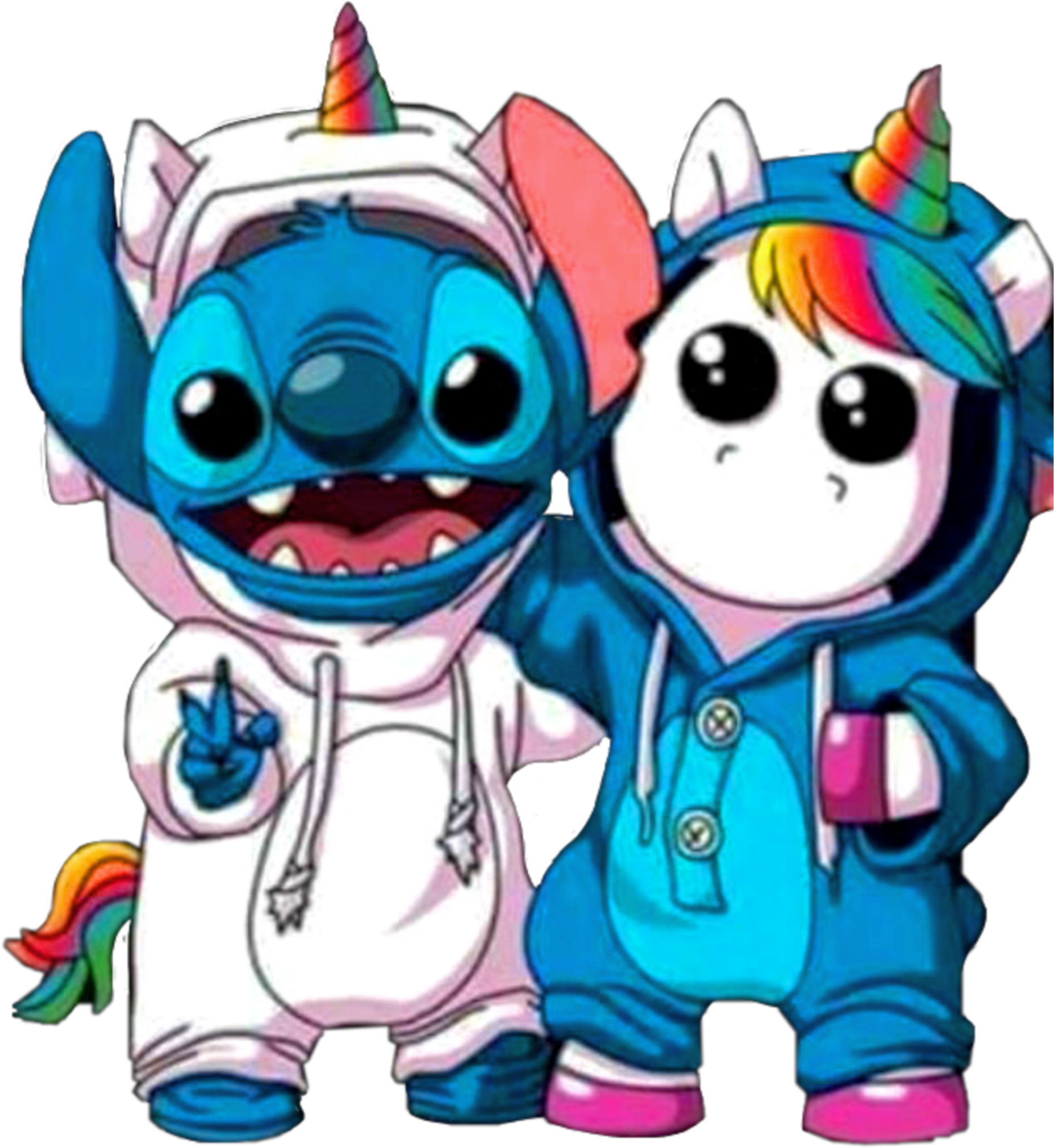 Cartoon Unicorn Friends Costumes