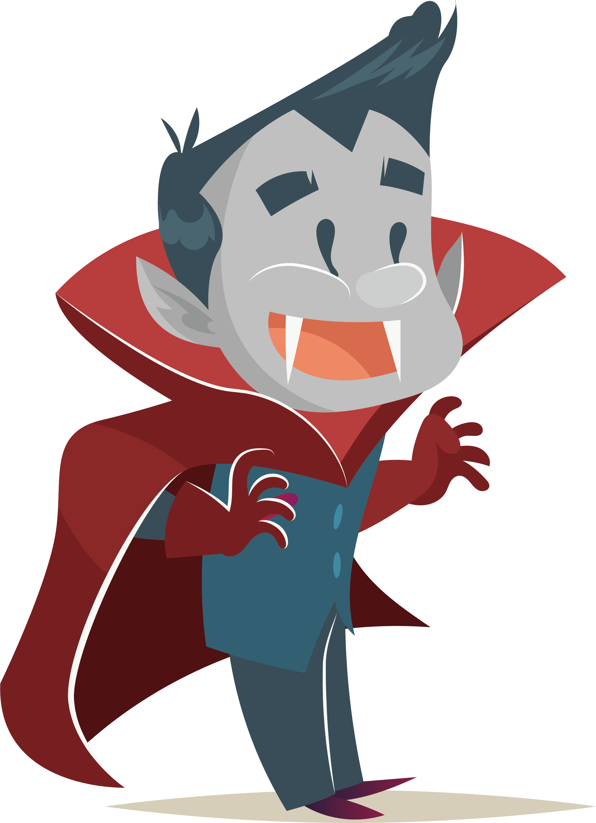 Cartoon Vampire Character