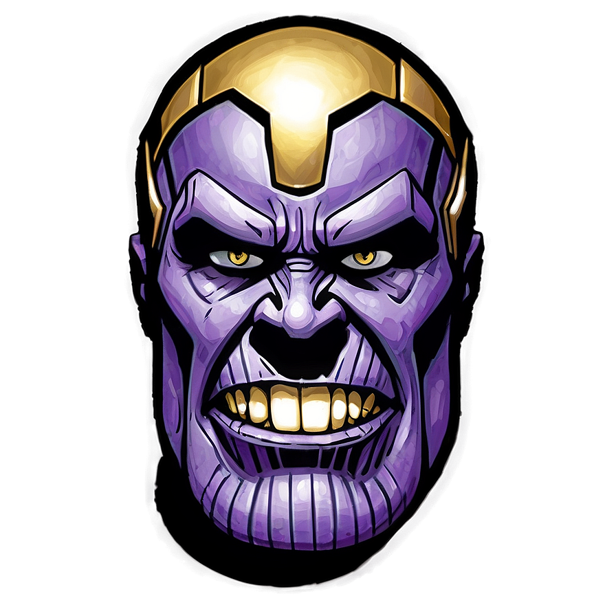 Cartoon Version Thanos Png 48