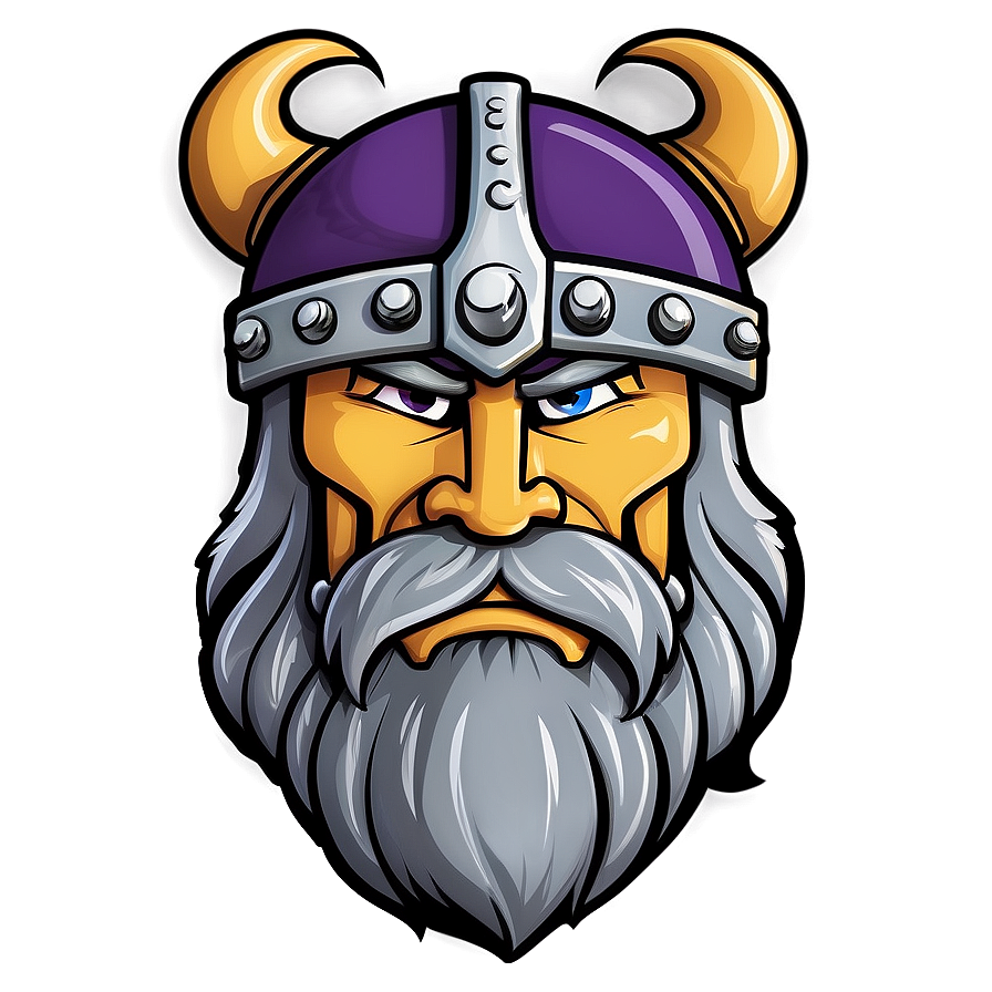 Cartoon Vikings Logo Png 05252024