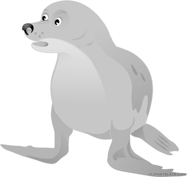 Cartoon Walrus Illustration