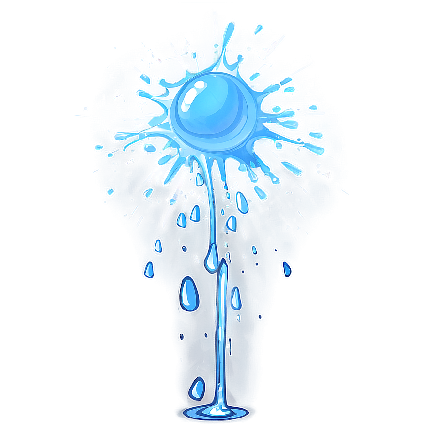 Cartoon Water Splash Png Kci