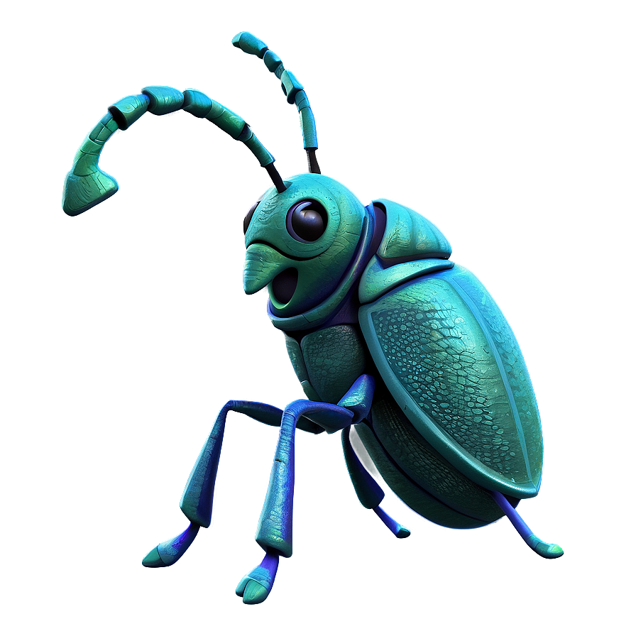 Cartoon Weevil Character Png Atb