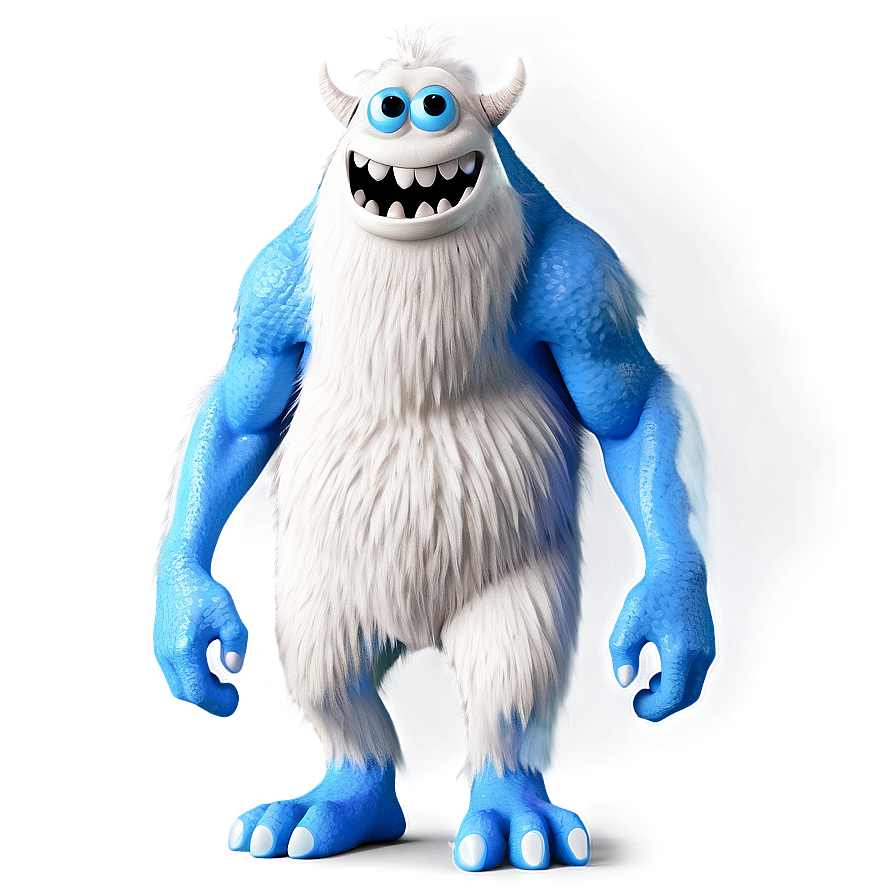 Cartoon White Monster Png 97