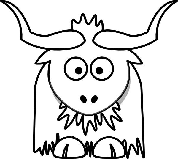 Cartoon Yak Illustration.png