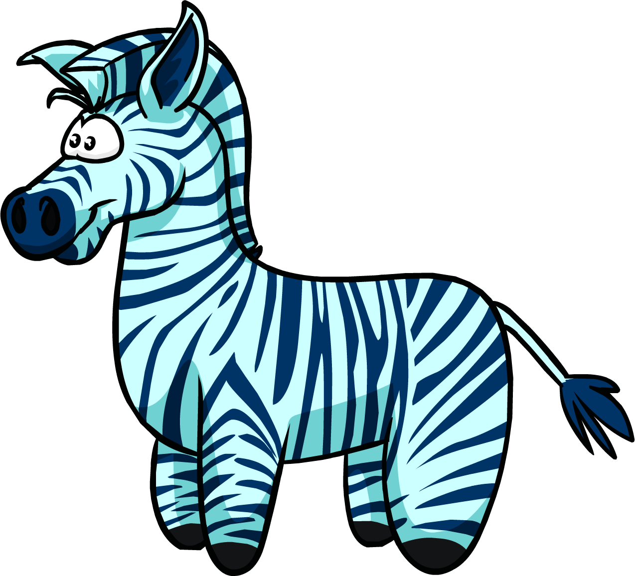 Cartoon Zebra Illustration