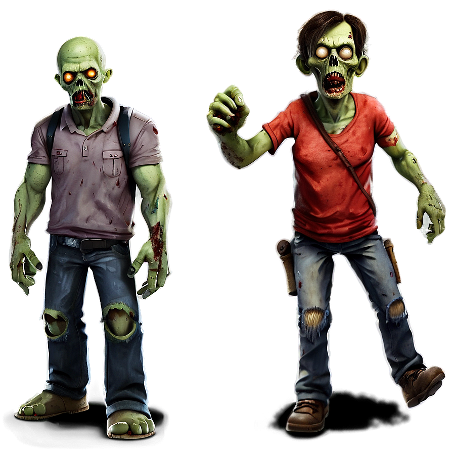 Cartoon Zombie Apocalypse Png 05032024