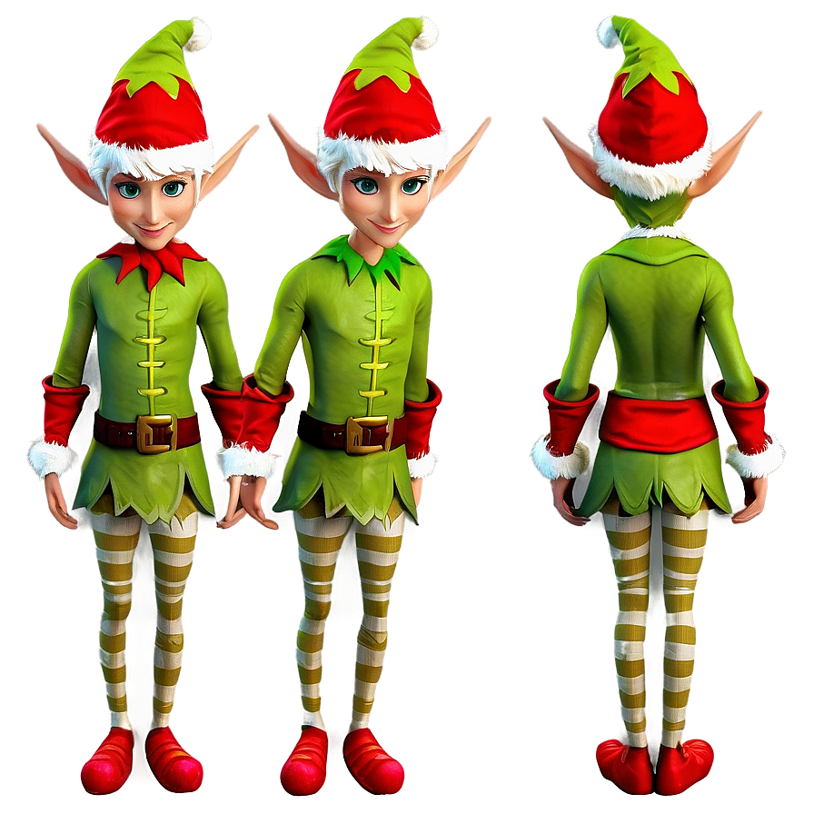 Cartoonish Elf Body Png 7