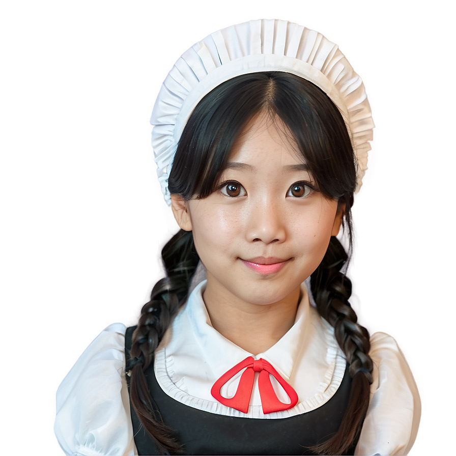 Cartoonish Maid Hat Png 06292024