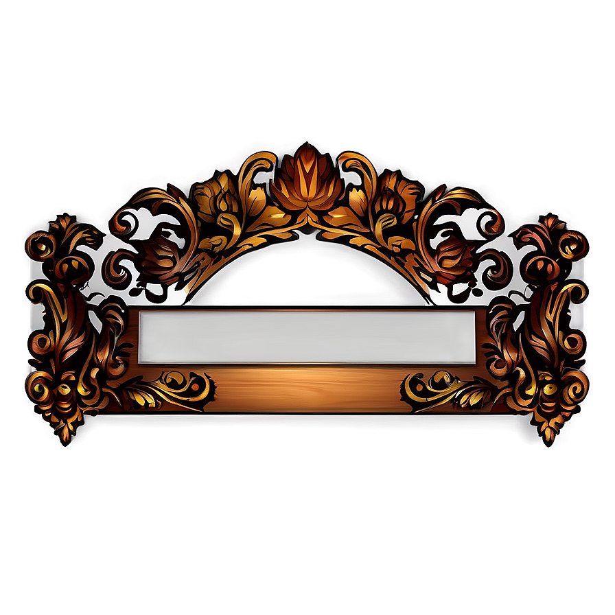 Carved Name Plate Png Hlp71