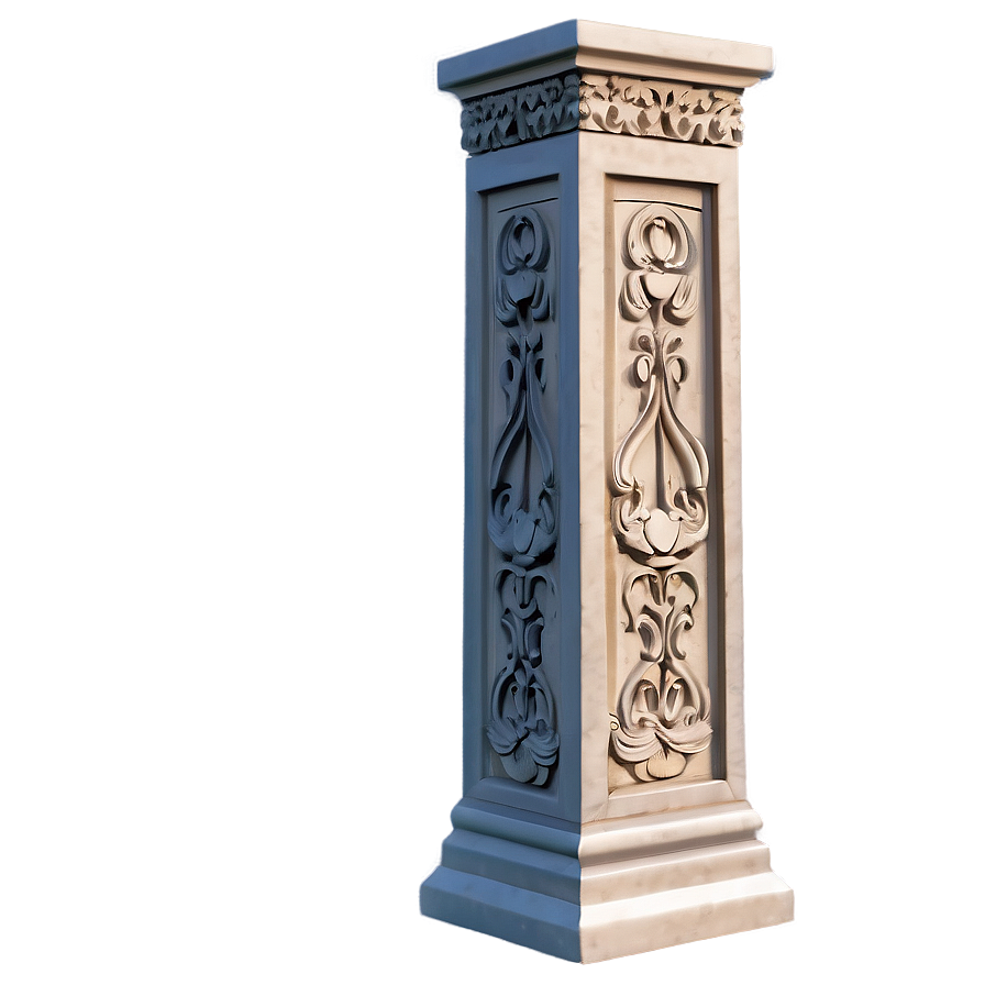 Carved Pillar Png 37
