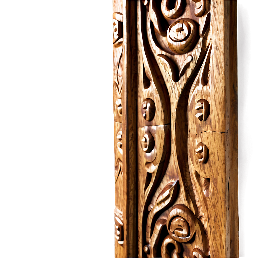 Carved Wood Detail Png Awo
