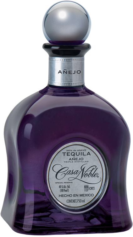 Casa Noble Anejo Tequila Bottle