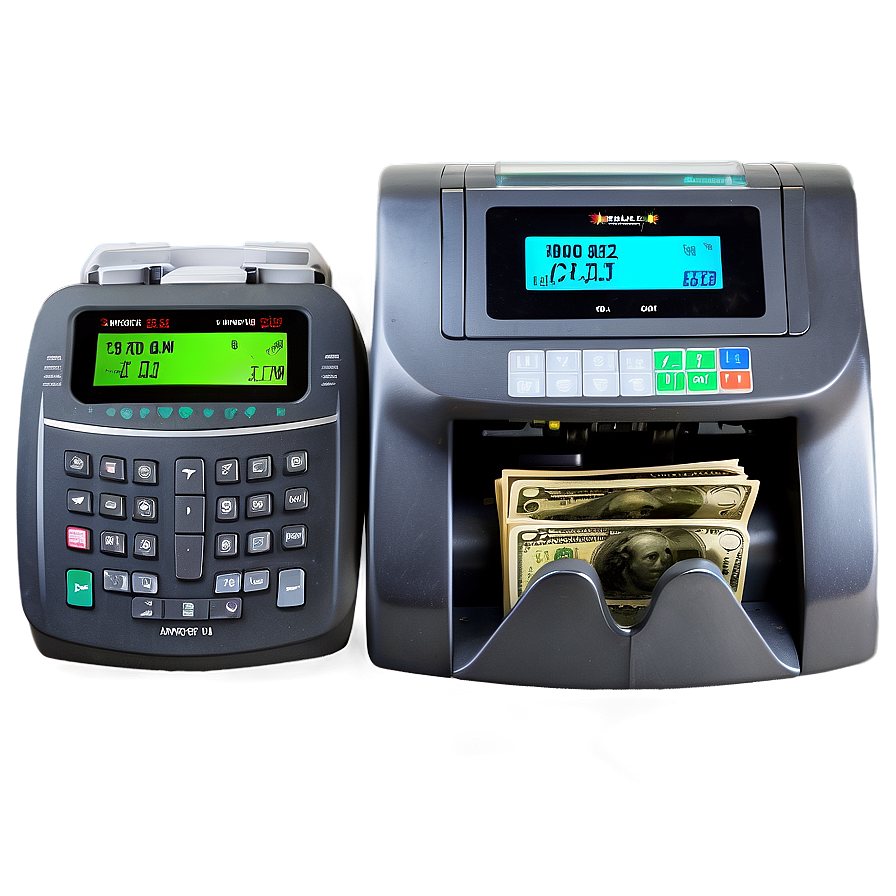 Cash Counting Machine Png 14