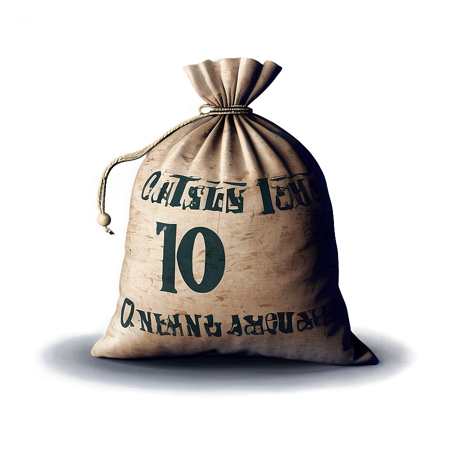 Cash Sack Illustration Png 39