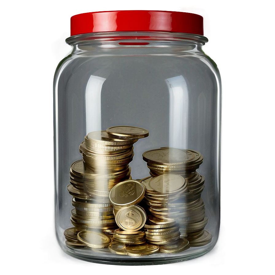 Cash Savings Jar Png Glh64