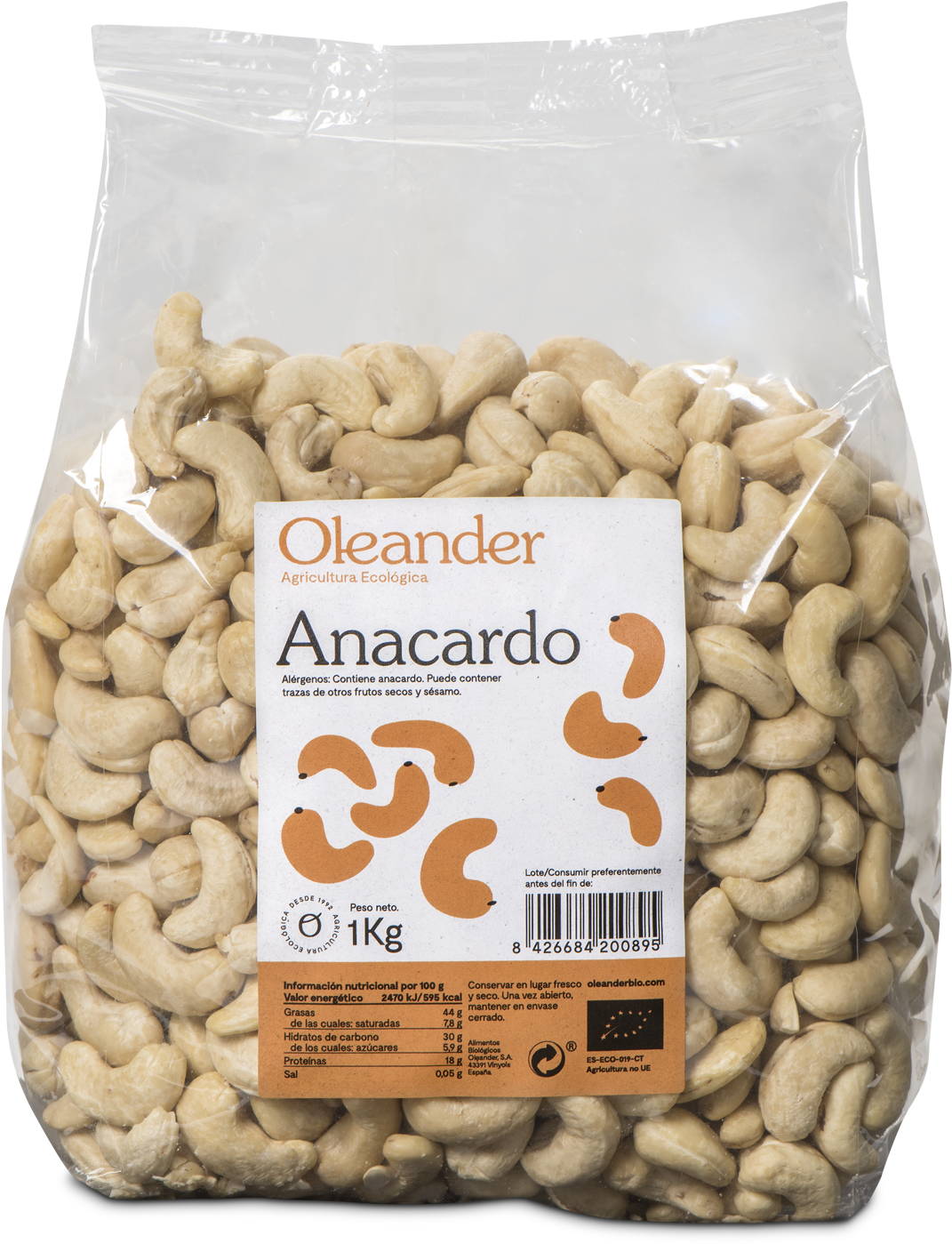 Cashew Nuts Packaging1kg