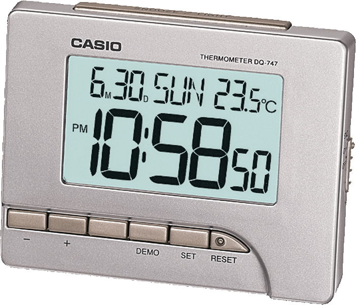 Casio Digital Thermometer Alarm Clock