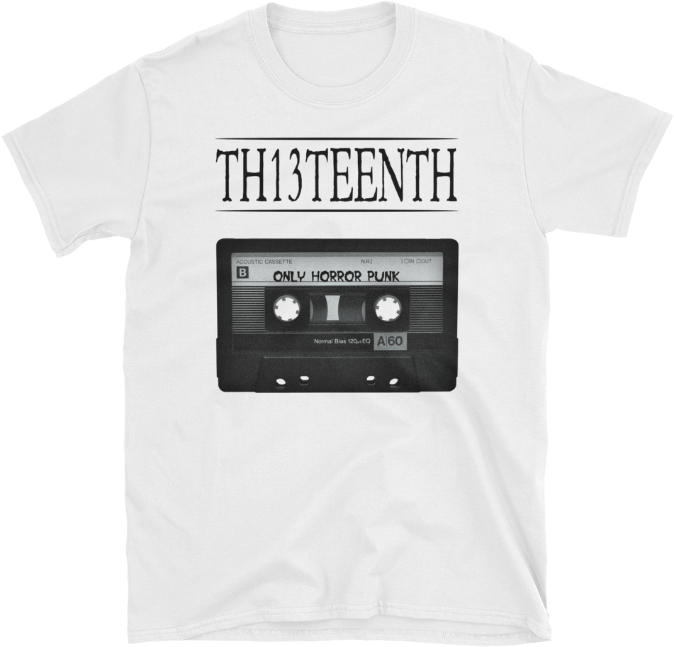 Cassette Tape Graphic T Shirt Design