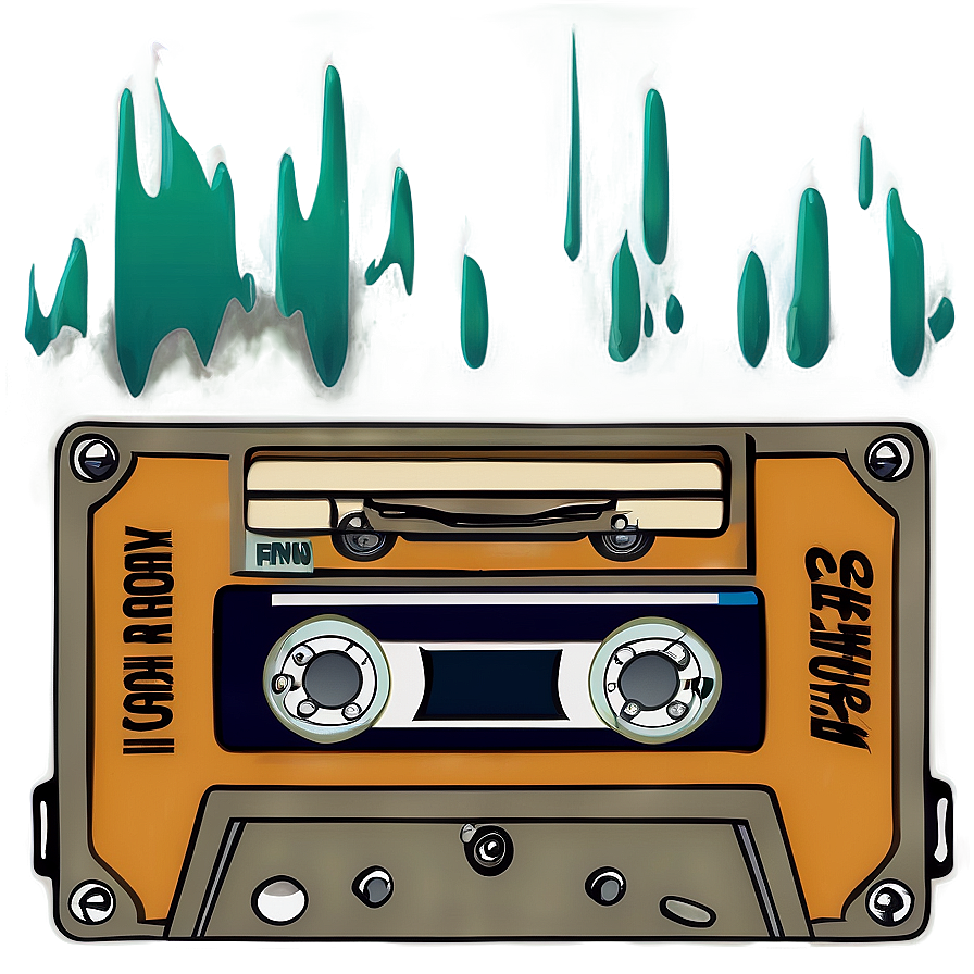 Cassette Tape Vector Png 83